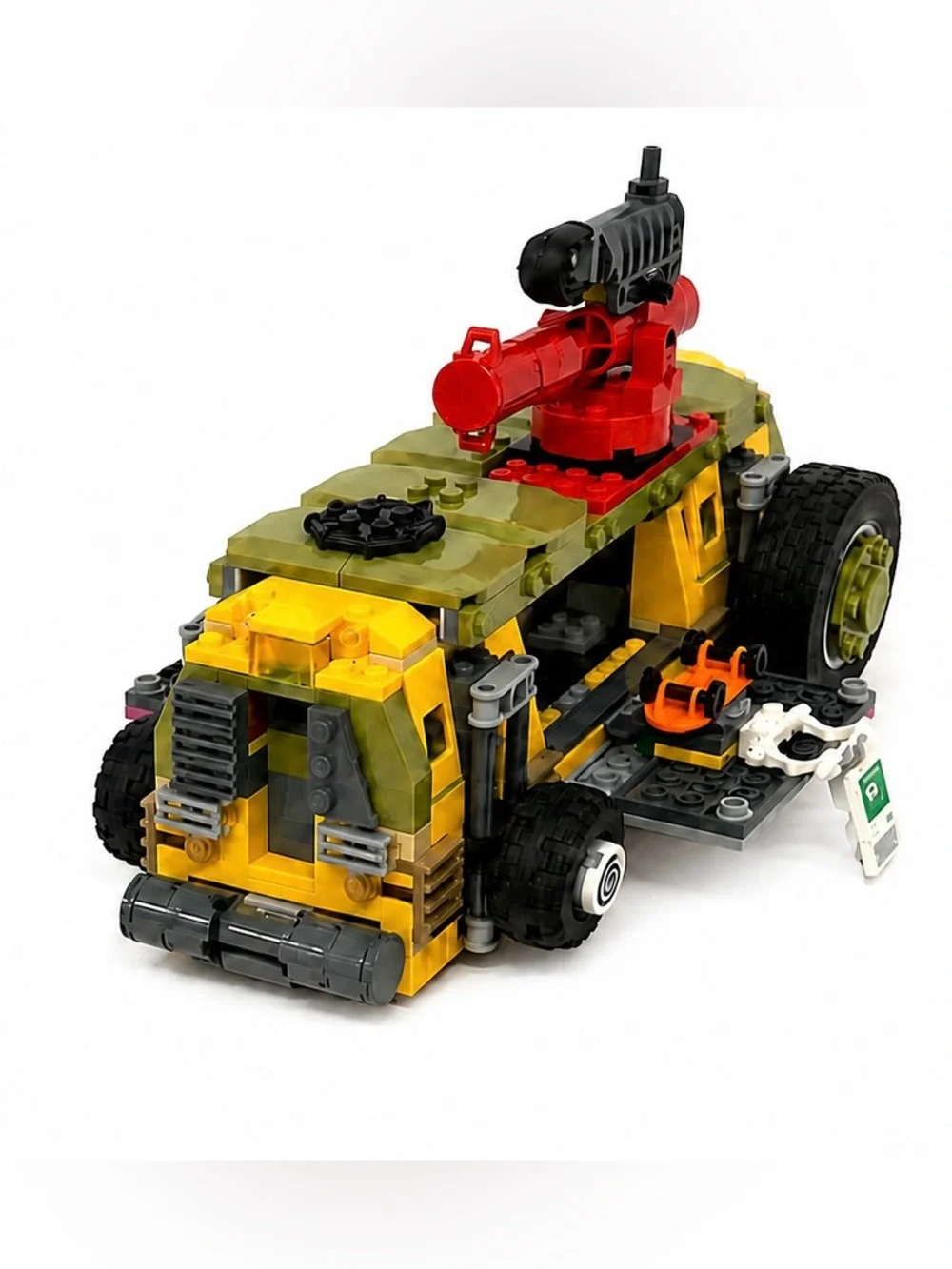 LEGO Teenage Mutant Ninja Turtles: The Shellraiser Street Chase 79104 Incomplete